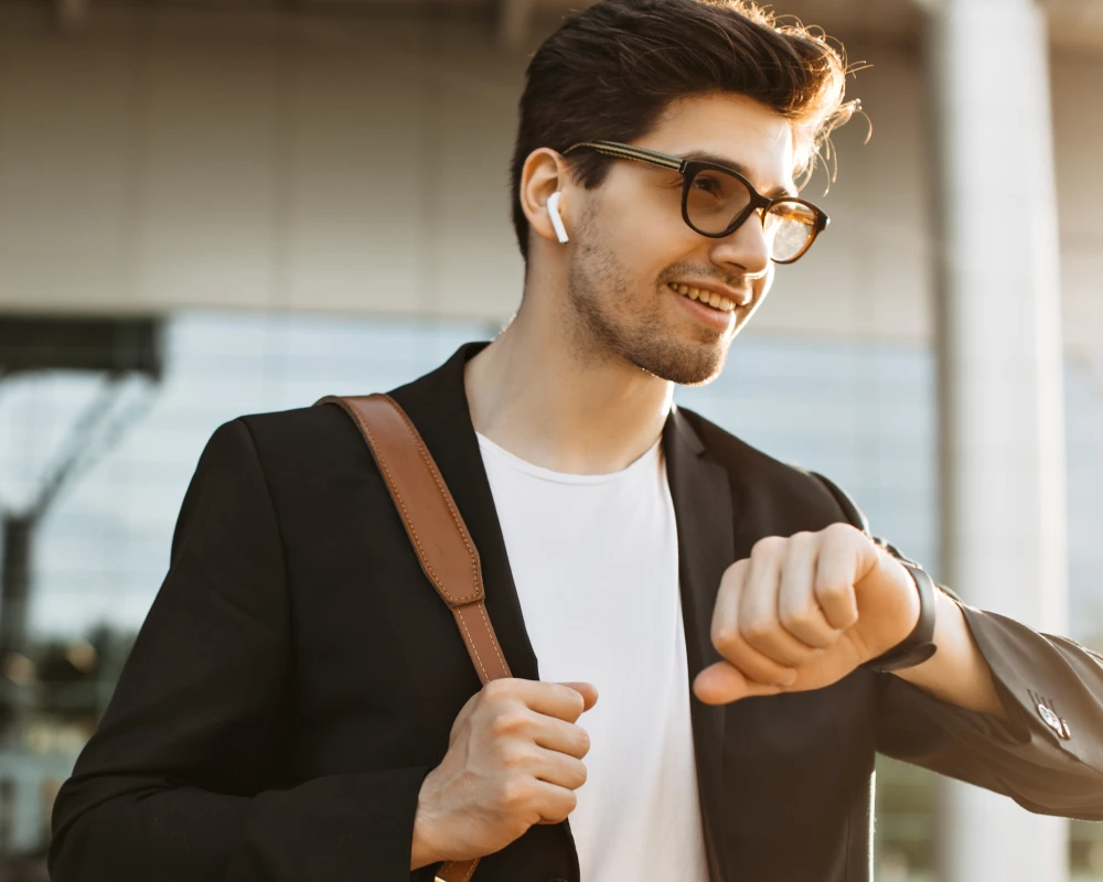 leather luggage carry on